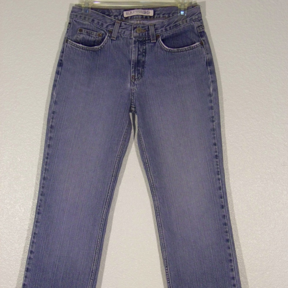 Express Precision Fit Low Rise Boot Cut Jeans